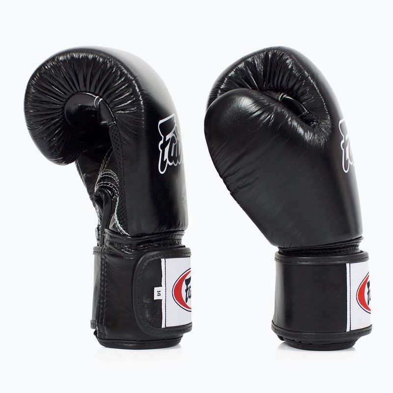 Fairtex Universal respirabil negru mănuși de box 3