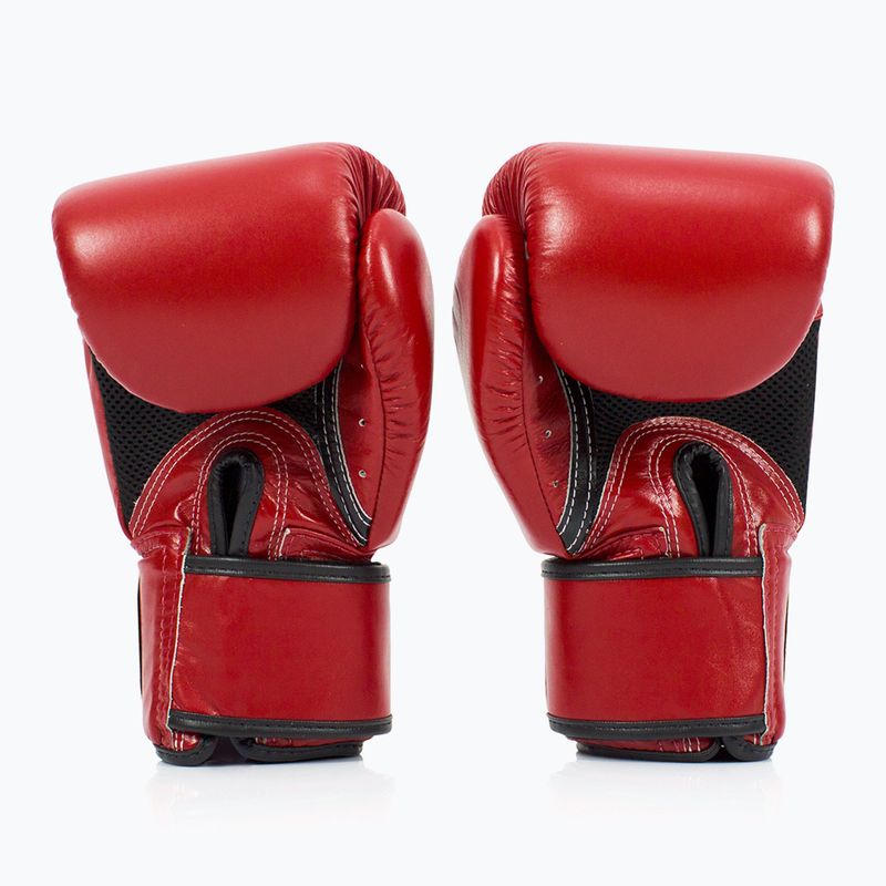 Fairtex Universal respirabil roșu mănuși de box 2