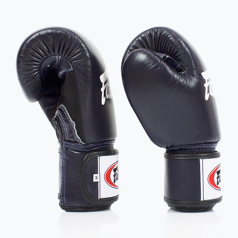 Fairtex Universal respirabil albastru mănuși de box 3