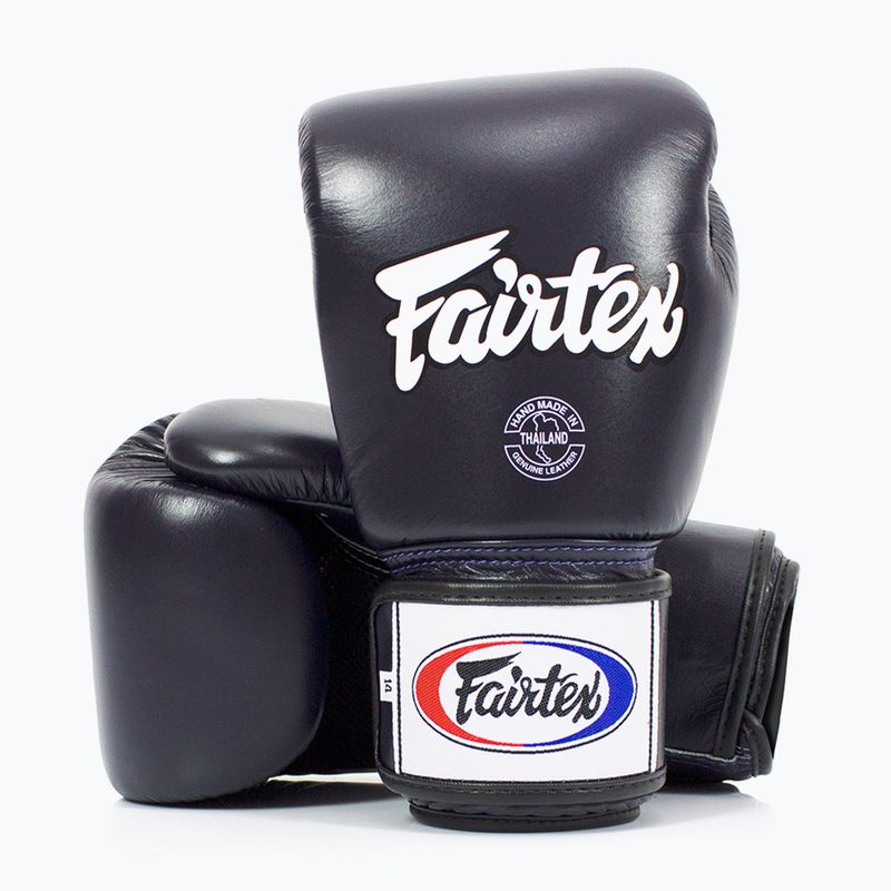 Fairtex Universal respirabil albastru mănuși de box 4