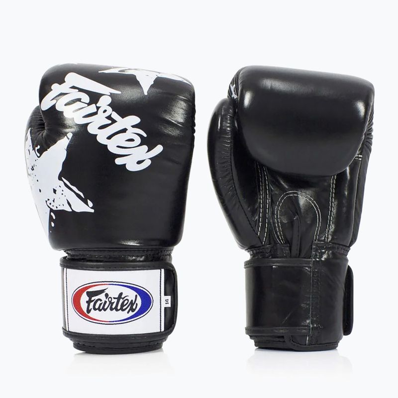 Mănuși de box Fairtex "Tight-Fit" Design-Nation Prints Collection black