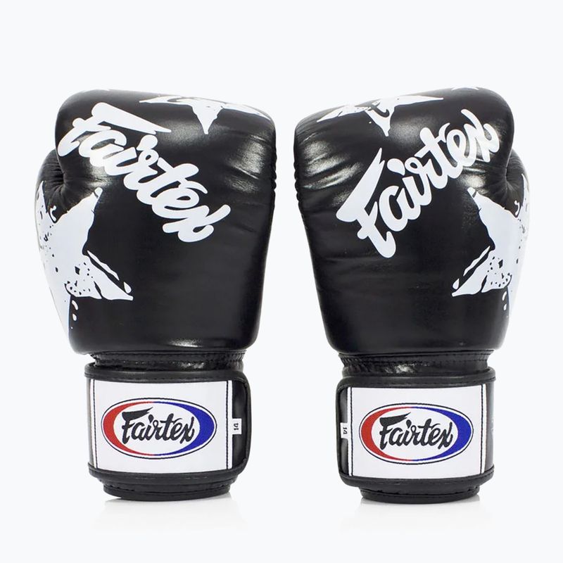 Mănuși de box Fairtex "Tight-Fit" Design-Nation Prints Collection black 2