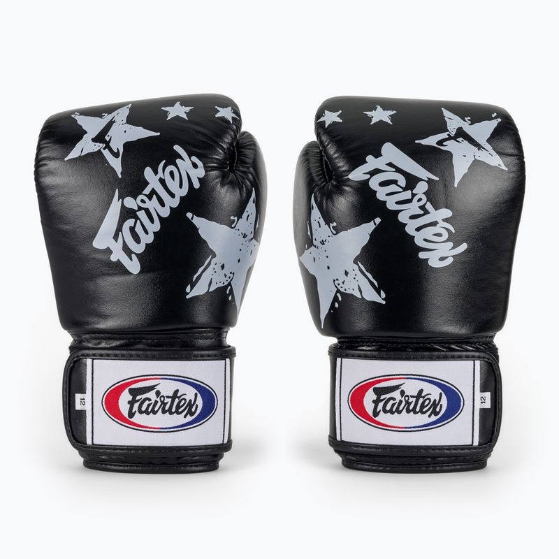 Mănuși de box Fairtex "Tight-Fit" Design-Nation Prints Collection black 2