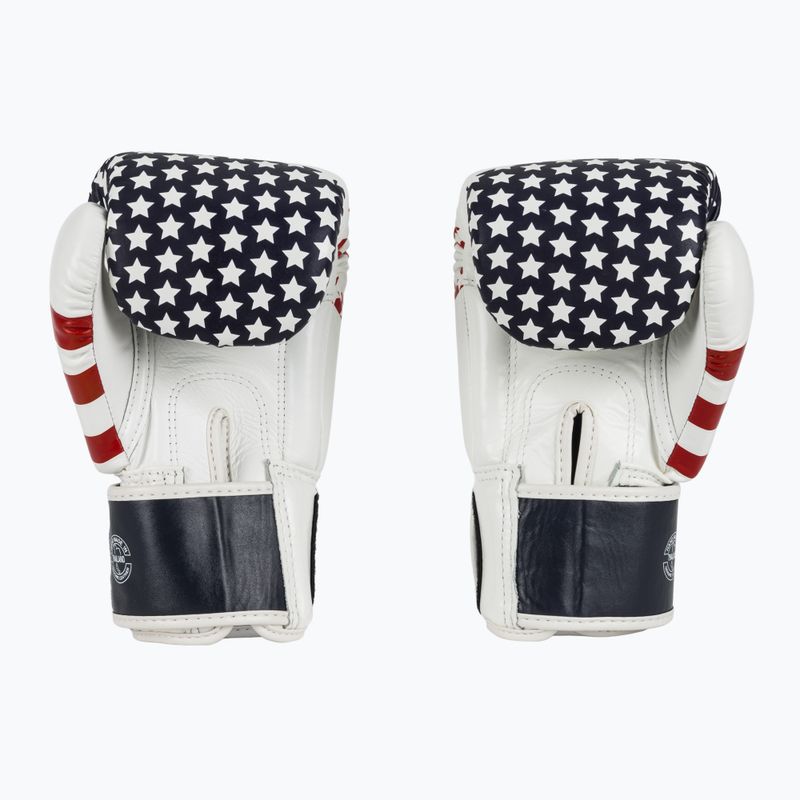 Mănuși de box Fairtex Universal "Tight-Fit" Design USA white 3