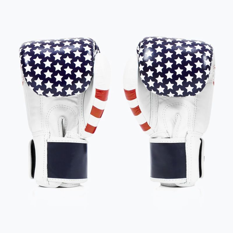 Mănuși de box Fairtex Universal "Tight-Fit" Design USA white 2