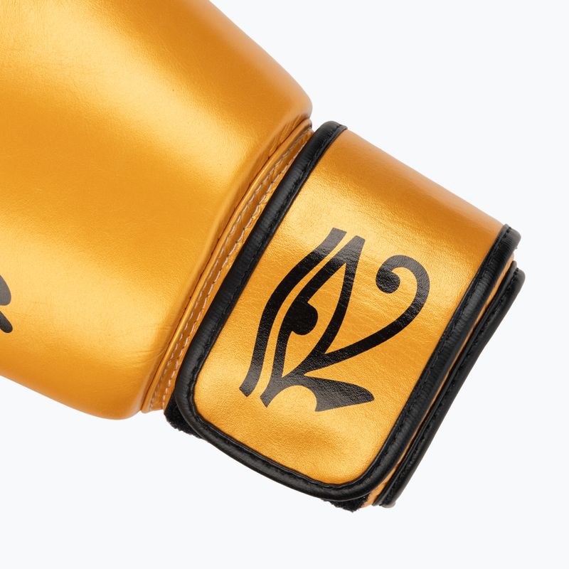 Mănuși de box Fairtex Universal "Tight-Fit" Design Falcon gold 6