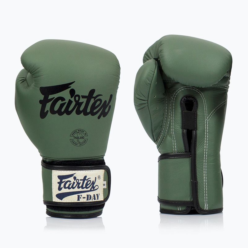 Mănuși de box Fairtex F-DAY Limited Edition pickle