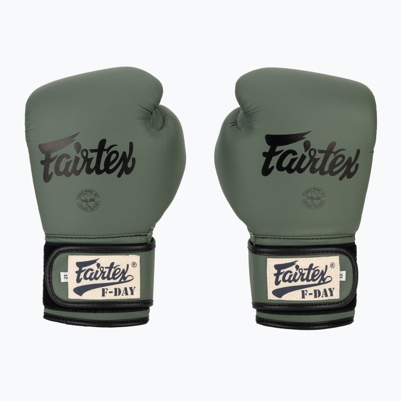 Mănuși de box Fairtex F-DAY Limited Edition pickle 2