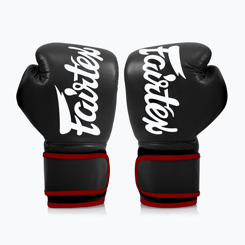 Mănuși de box Fairtex Microfiber black