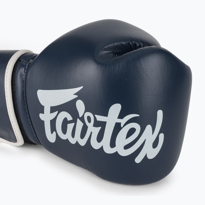 Mănuși de box Fairtex Microfiber blue 5