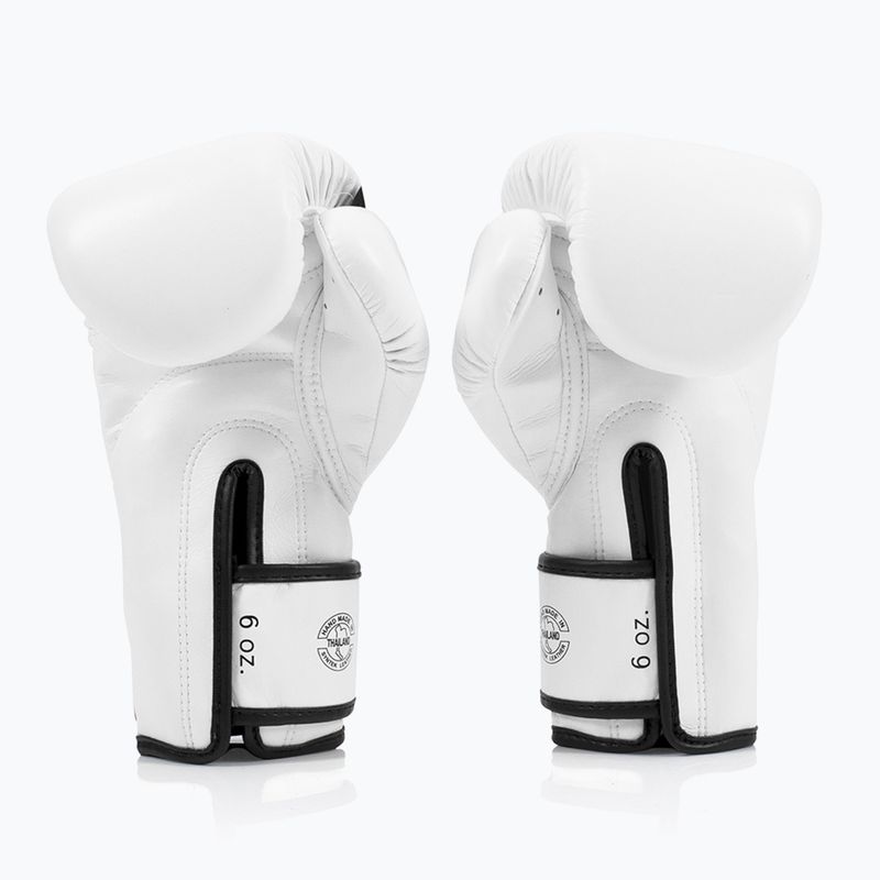 Mănuși de box Fairtex Microfiber white 2