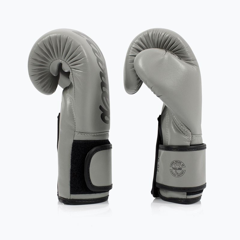 Mănuși de box Fairtex Microfiber gray 3