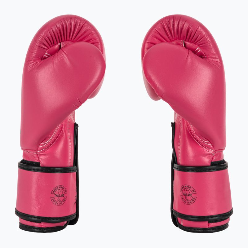 Mănuși de box Fairtex Microfiber pink/black 4