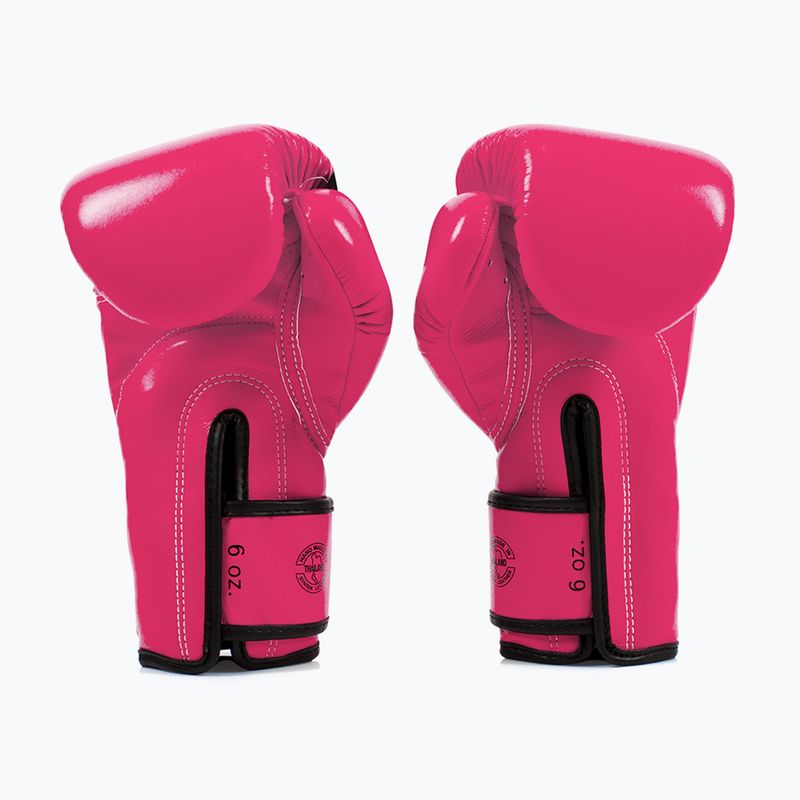 Mănuși de box Fairtex Microfiber pink/black 2