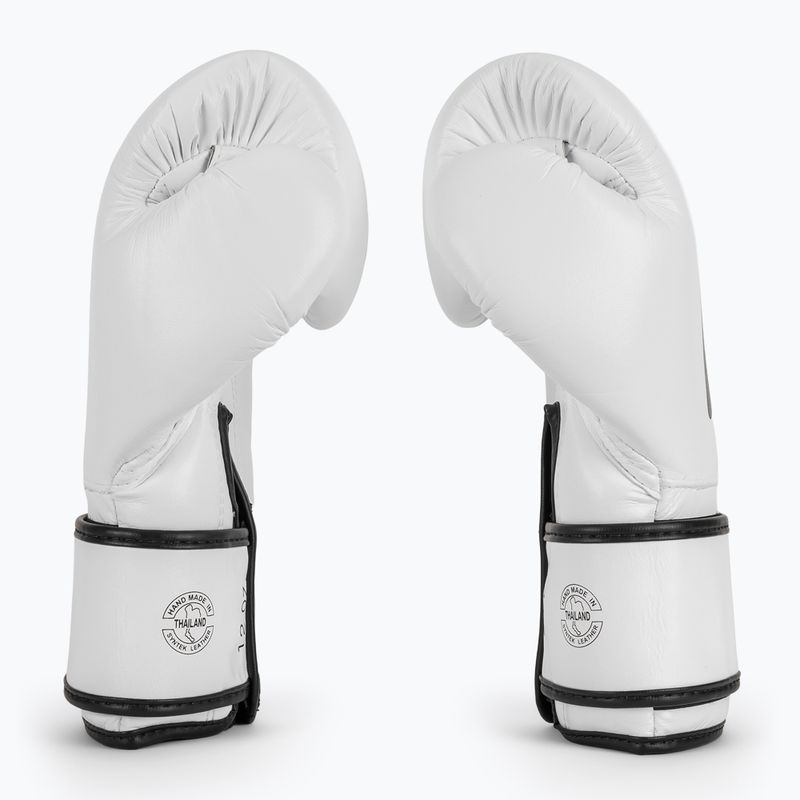 Mănuși de box Fairtex Microfiber white 4