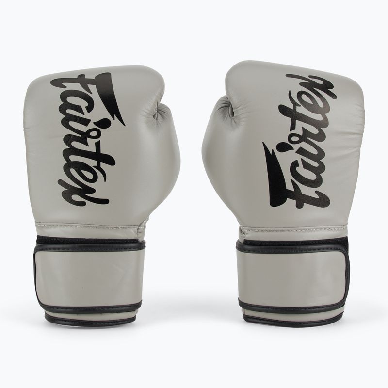Mănuși de box Fairtex Microfiber gray 2