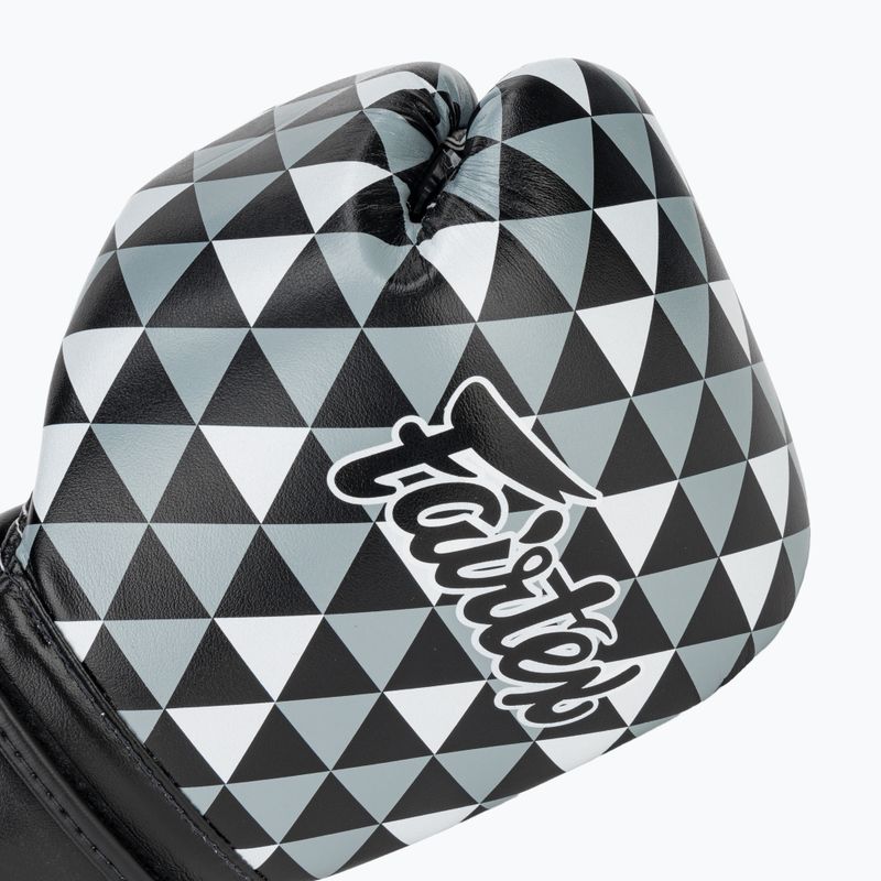 Mănuși de box Fairtex Microfiber Art Prism black 5