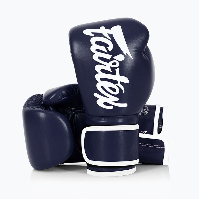 Mănuși de box Fairtex Microfiber Art Collections Blue Wave blue 4