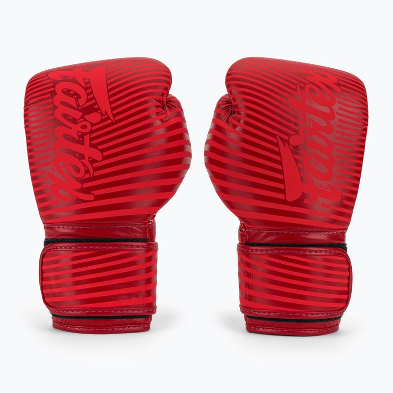 Mănuși de box Fairtex Microfiber Art Collections Minimalism Art red 2