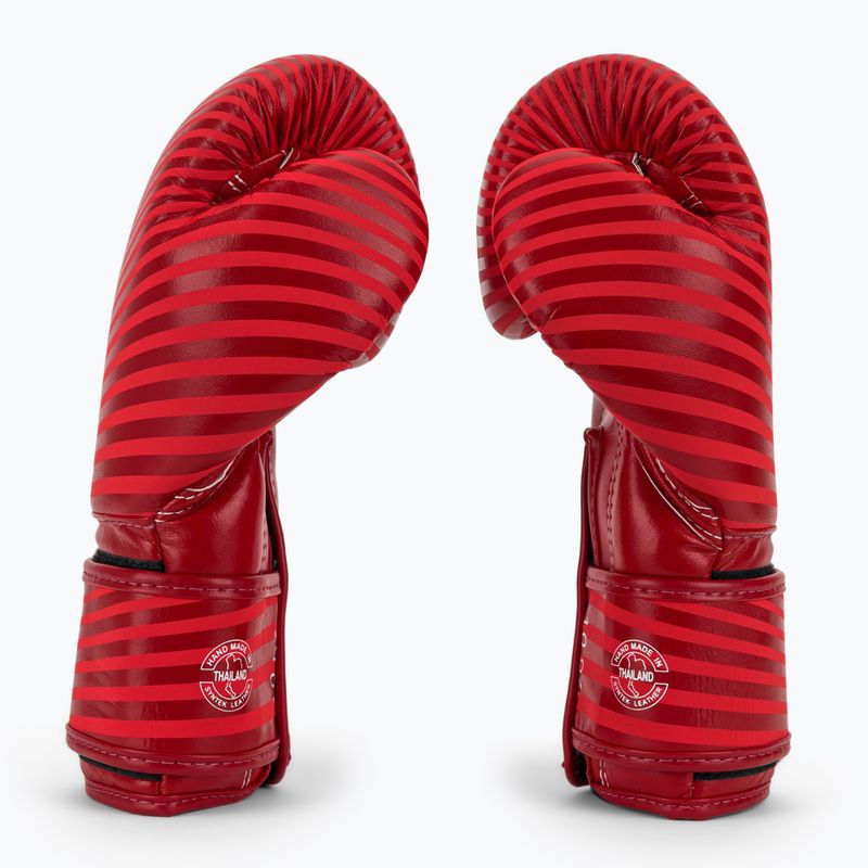Mănuși de box Fairtex Microfiber Art Collections Minimalism Art red 4