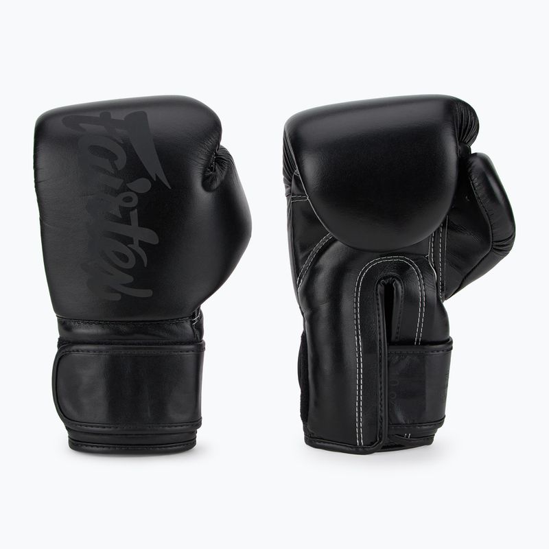 Mănuși de box Fairtex Microfiber Art Collection Solid black