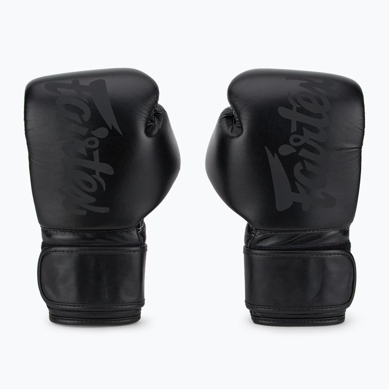 Mănuși de box Fairtex Microfiber Art Collection Solid black 2