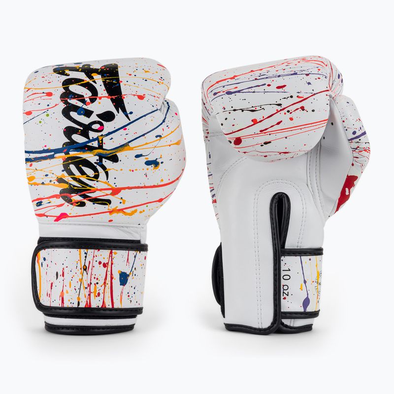 Mănuși de box Fairtex Microfiber Art Collections Painter white