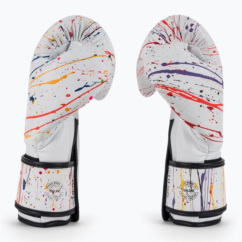 Mănuși de box Fairtex Microfiber Art Collections Painter white 4