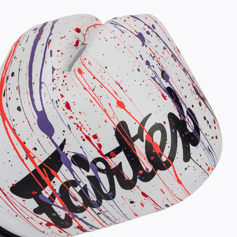 Mănuși de box Fairtex Microfiber Art Collections Painter white 5
