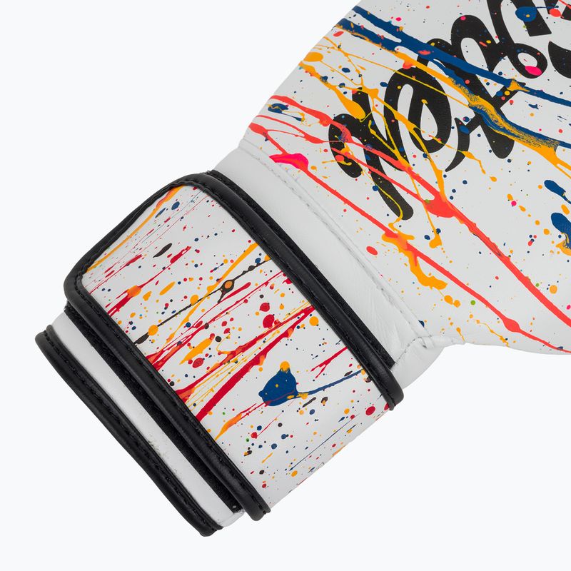 Mănuși de box Fairtex Microfiber Art Collections Painter white 6
