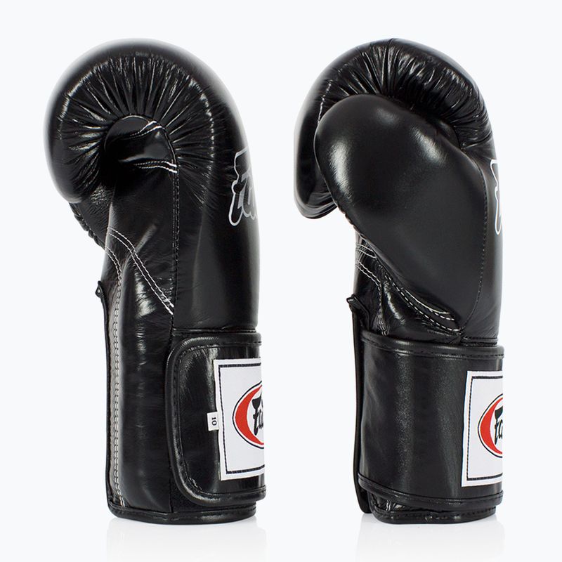 Fairtex Super Sparring Mănuși de box - deget blocat negru 3