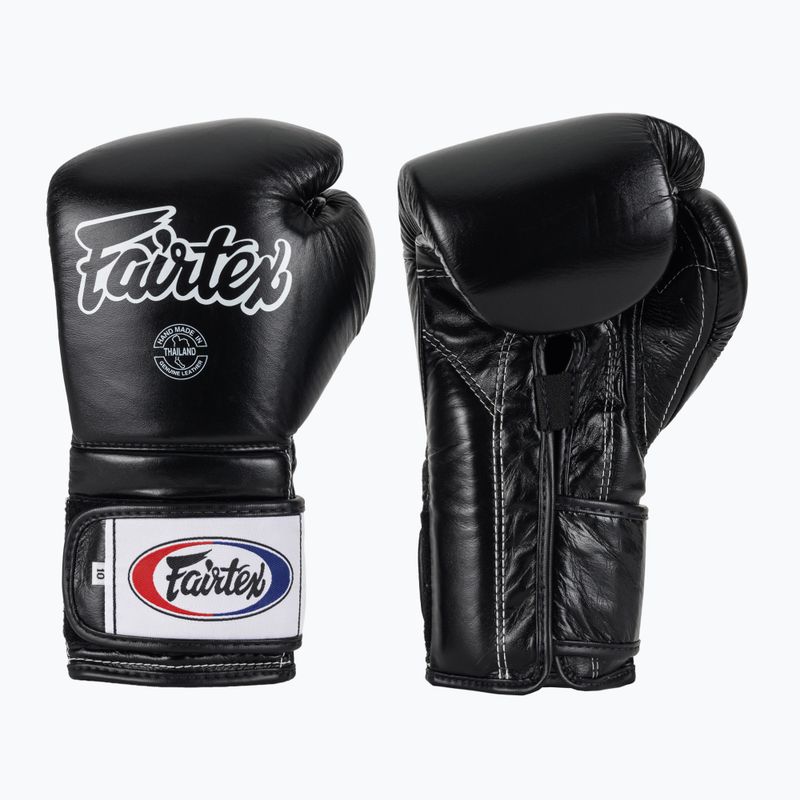 Mănuși de box Fairtex Heavy Hitter's Mexican Style black