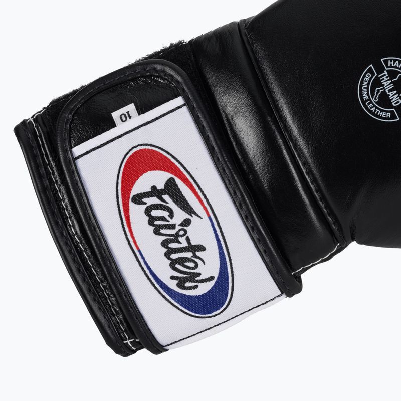 Mănuși de box Fairtex Heavy Hitter's Mexican Style black 6