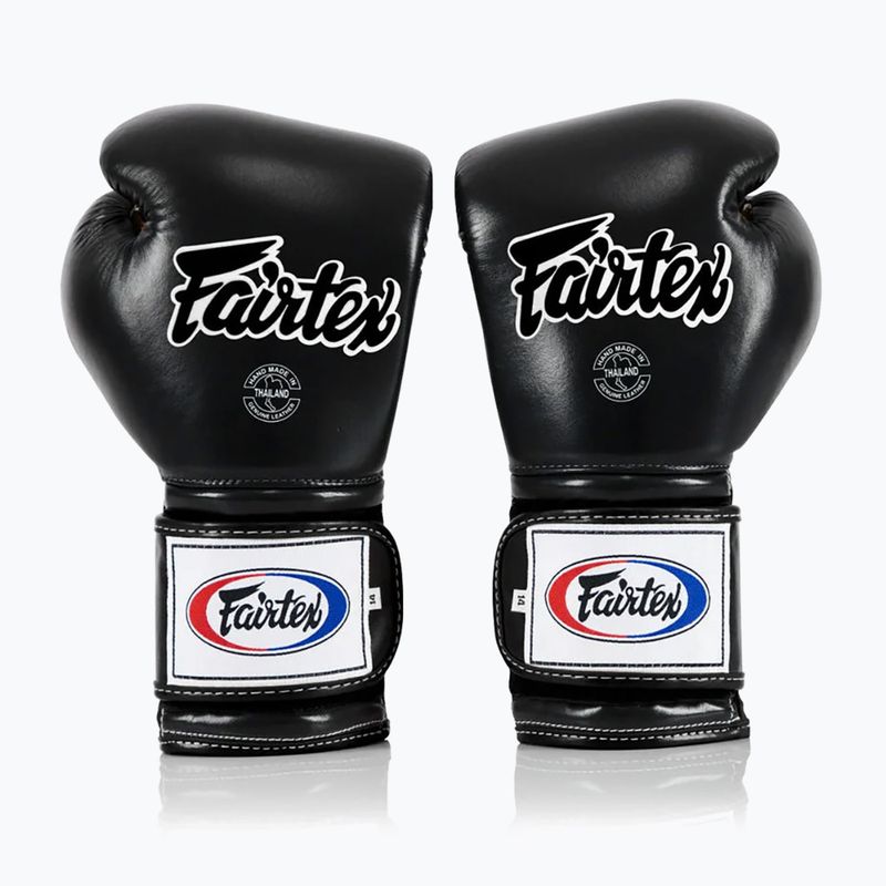 Mănuși de box Fairtex Heavy Hitter's Mexican Style black