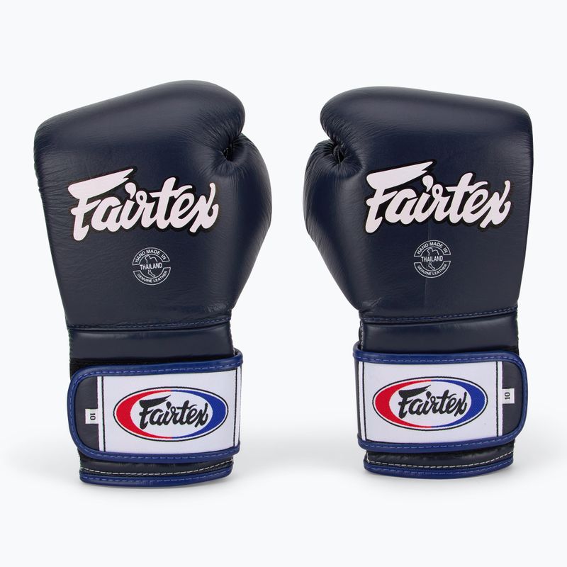 Mănuși de box Fairtex Heavy Hitter's Mexican Style blue 2