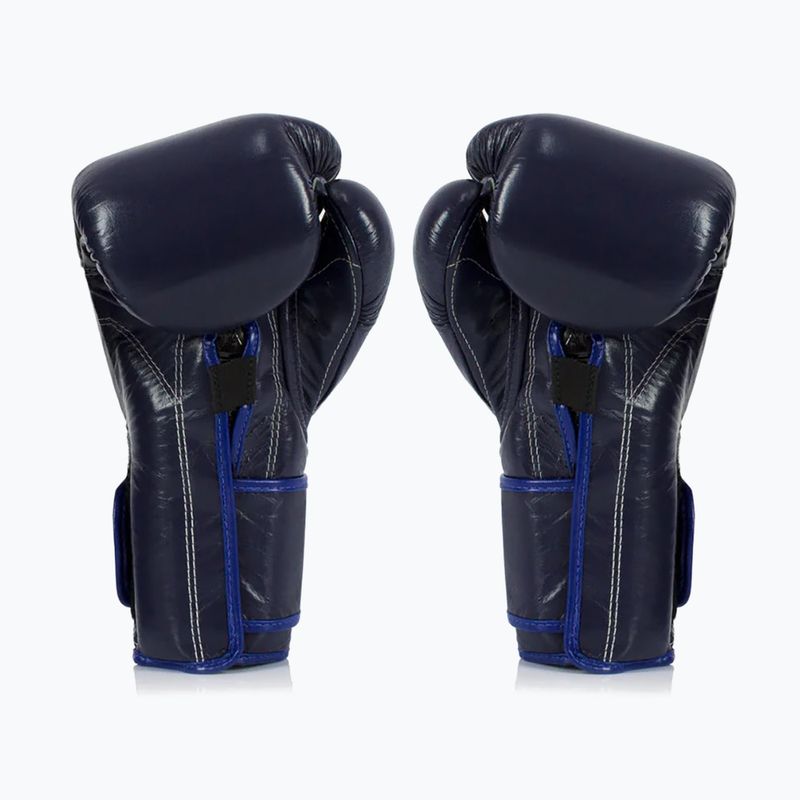 Mănuși de box Fairtex Heavy Hitter's Mexican Style blue 8
