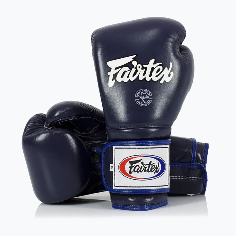 Mănuși de box Fairtex Heavy Hitter's Mexican Style blue 9