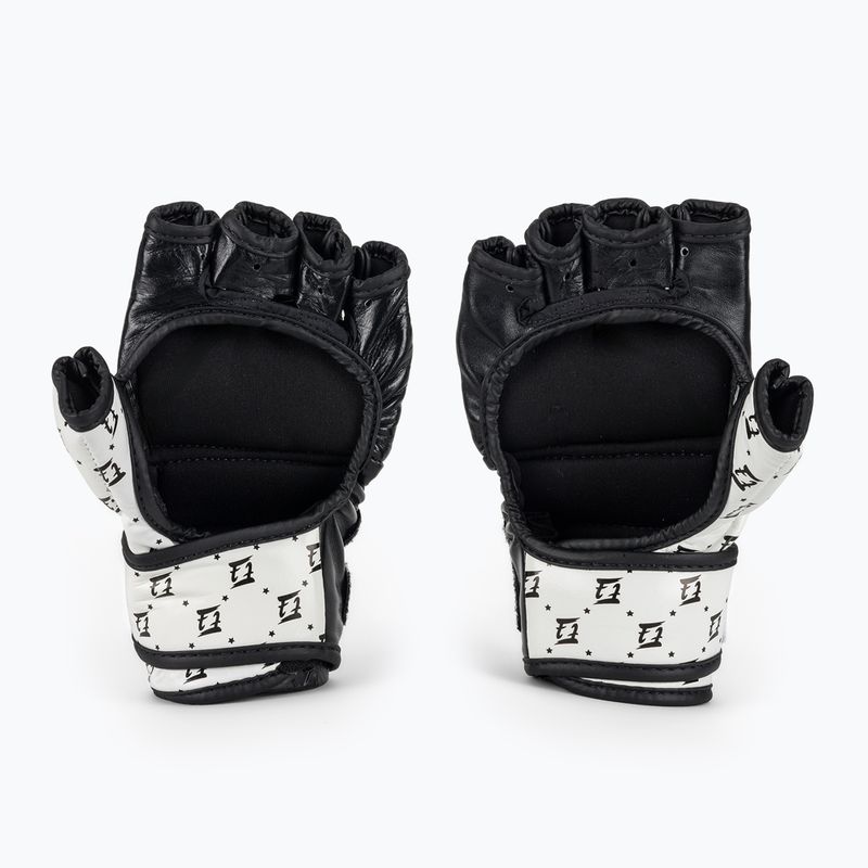 Fairtex Super Sparring mănuși de grappling alb/negru 3