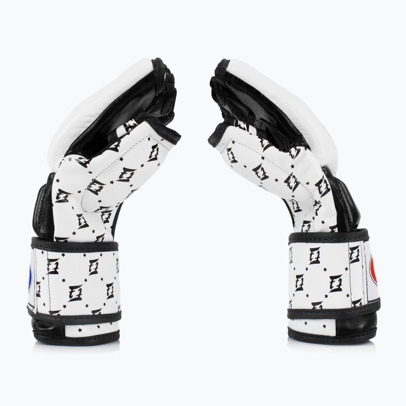 Fairtex Super Sparring mănuși de grappling alb/negru 3