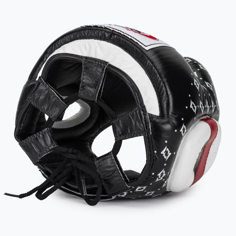 Cască de box Fairtex Super Sparring black/white 6