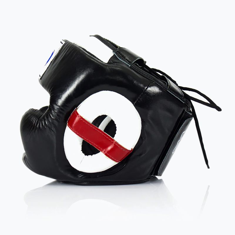 Cască de box Fairtex Super Sparring black/white 4