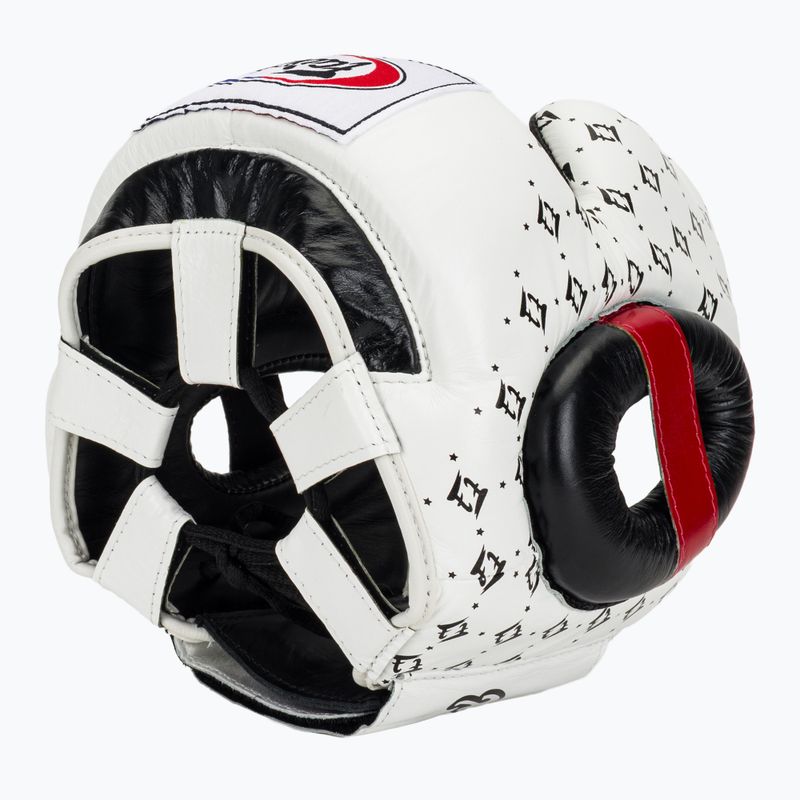 Cască de box Fairtex Super Sparring white/black 6