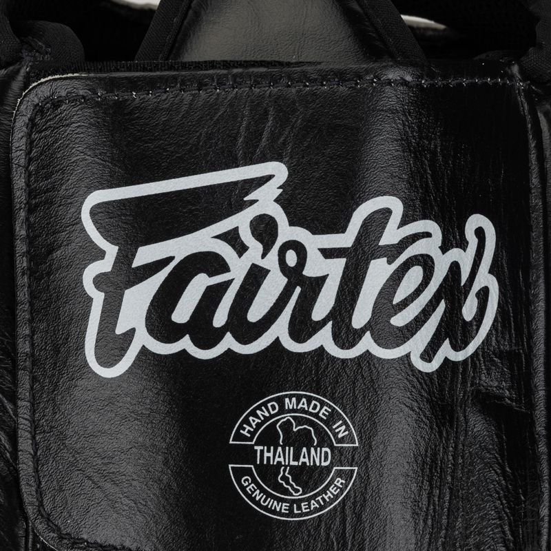 Cască de box Fairtex Diagonal Vision Sparring Headguard - Full Head Coverage black/red 5