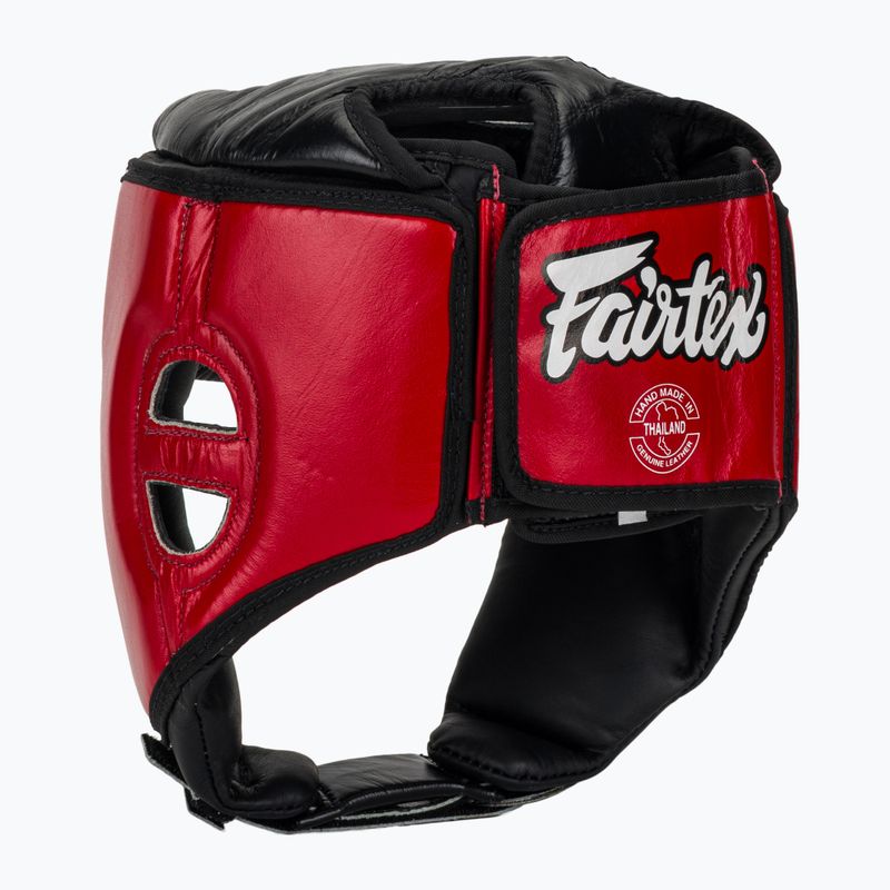 Cască de protecție Fairtex Muay Thai & Kickboxing Competition red 3