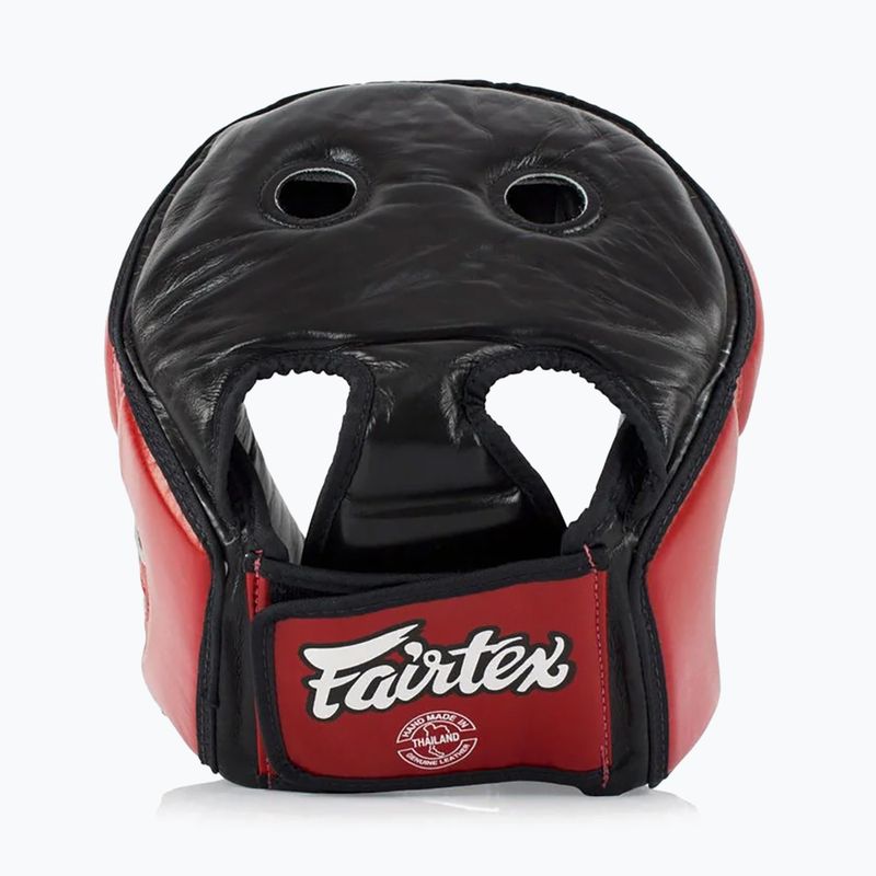 Cască de protecție Fairtex Muay Thai & Kickboxing Competition red 3