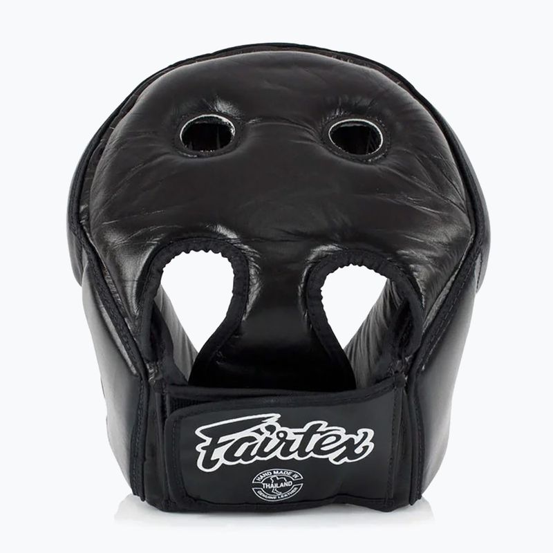 Cască de protecție Fairtex Muay Thai & Kickboxing Competition black 3