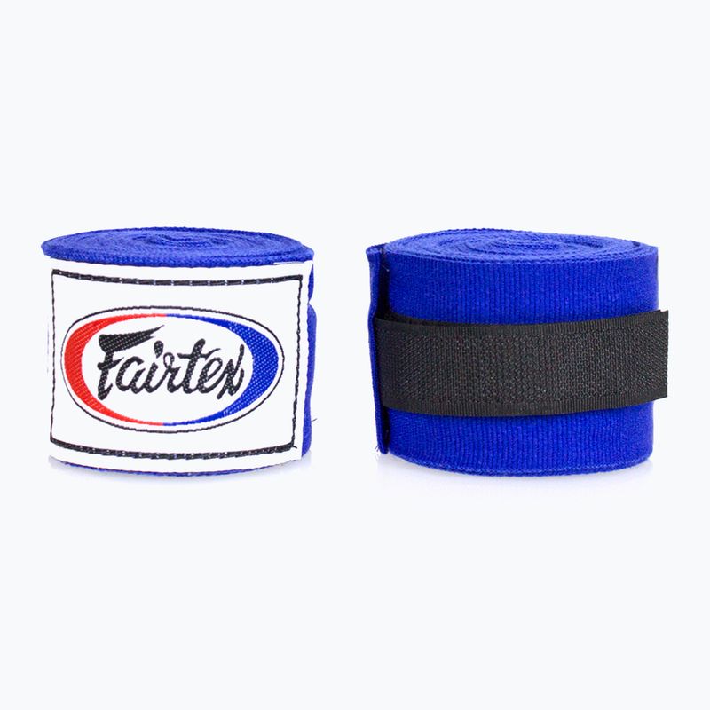 Fairtex Handwraps bandaje de box 455 cm albastru