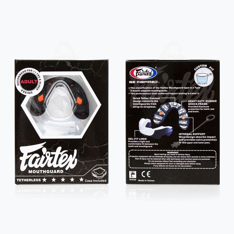 Protector bucal Fairtex Gel negru 4