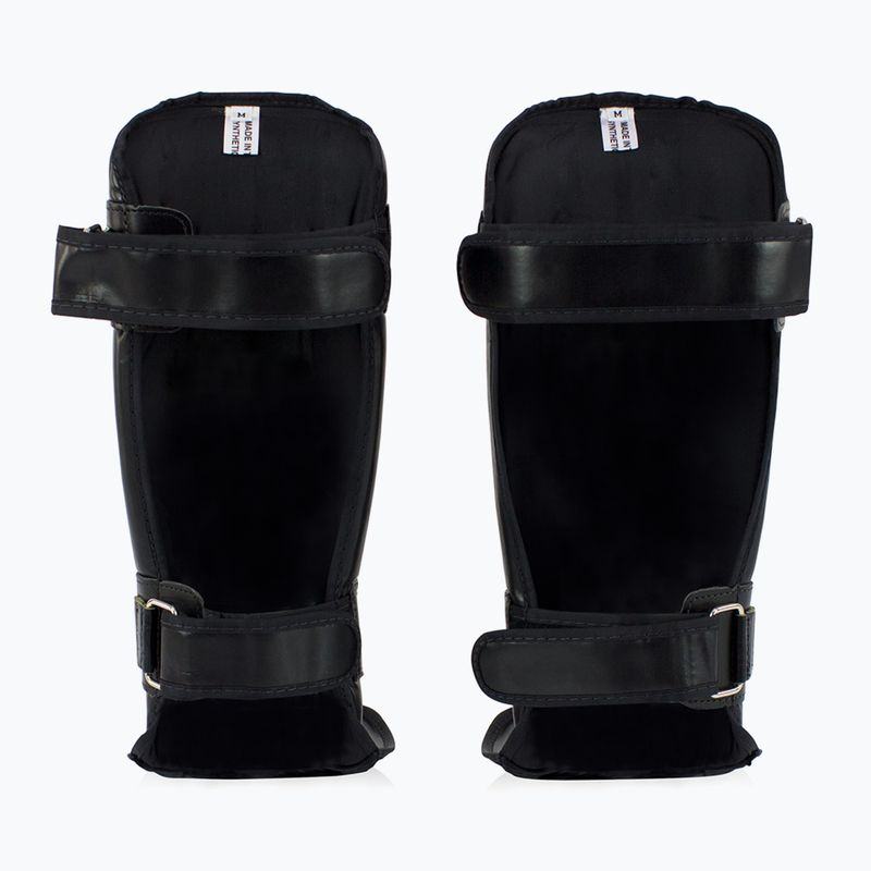 Fairtex In-Step Protector de tibie dublu căptușit negru 2