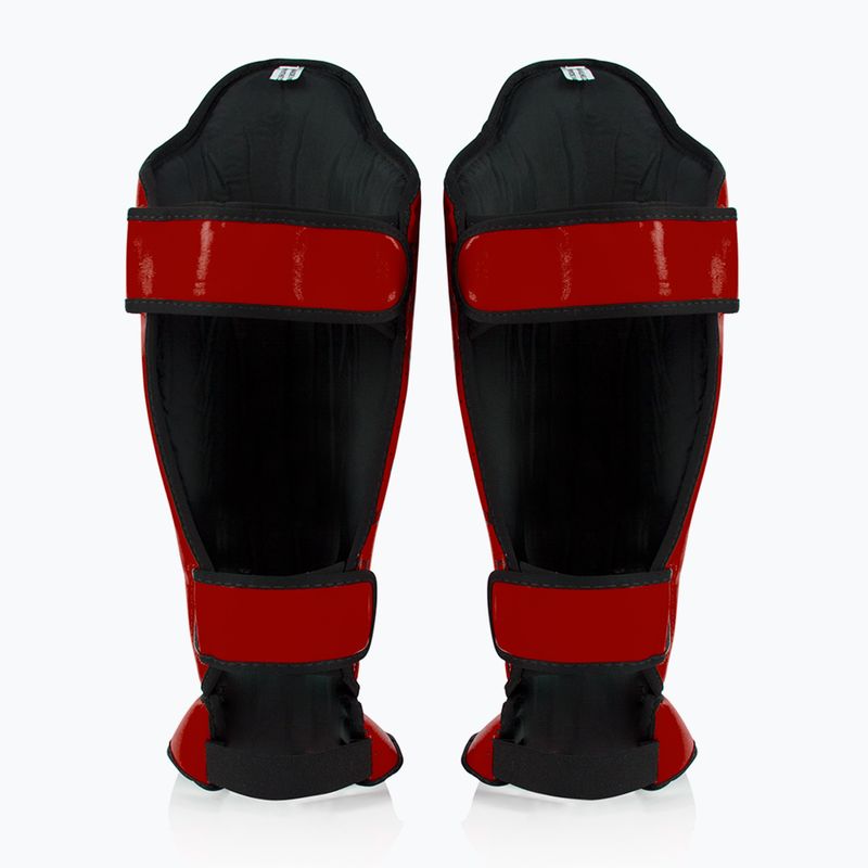 Fairtex Competition Shin Pads roșu 2